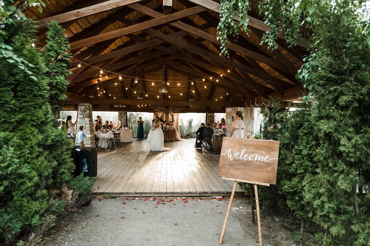 Вход на террасу